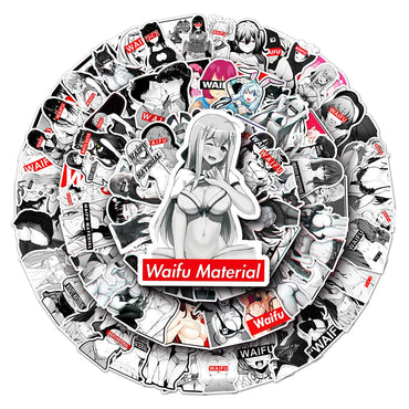 10/30/50/100PCS Anime Hentai Bunny Girl Waifu Sticker Packs (ONLINE ORDER ONLY)