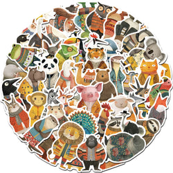 Cute Animal Stickers for Suitcase, Skateboard, Laptop, Luggage, Fridge, Phone, Car - 10/30/55PCS (ONLINE ORDER ONLY)