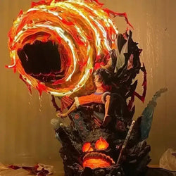 Luffy Gear 3 Figure: Red Roc LED Anime Statue