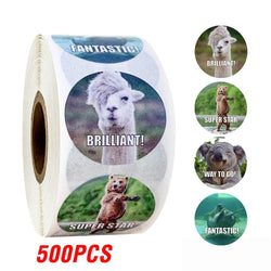 100-500pcs Animals Cartoon Stickers for Kids Toys Sticker Various Cute Designs Pattern School Teacher Reward Sticker (ONLINE ORDER ONLY)