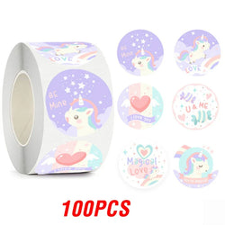 100-500pcs  Cute Reward Stickers Animal Sticker for Kid Classic Toy Gift Decor School Teacher Encouragement Sticker (ONLINE ORDER ONLY)