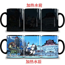 One Piece Color Changing Mug: Nika Luffy & Ace Magic Cup (ONLINE ORDER ONLY)