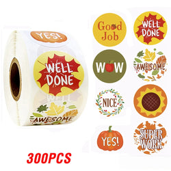 100-500pcs Animals Cartoon Stickers for Kids Toys Sticker Various Cute Designs Pattern School Teacher Reward Sticker (ONLINE ORDER ONLY)