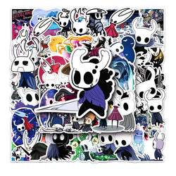 50pcs Hollow Knight Stickers for Laptop, Phone, Car, Scooter, Water Bottle, Suitcase, Refrigerator (ONLINE ORDER ONLY)