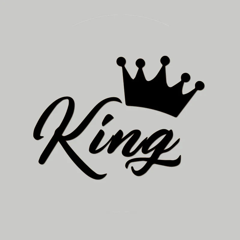 CROWN KING Car Stickers, Fashion Waterproof Vinyl Decal Auto Sticker Car Styling Decoration Accessories (ONLINE ORDER ONLY)