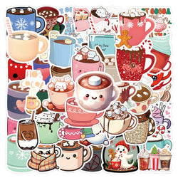 Funny Hot Cocoa Meme Stickers Decals DIY Laptop Notebook Suitcase Phone Cartoon Kids Toys (Online Order Only)
