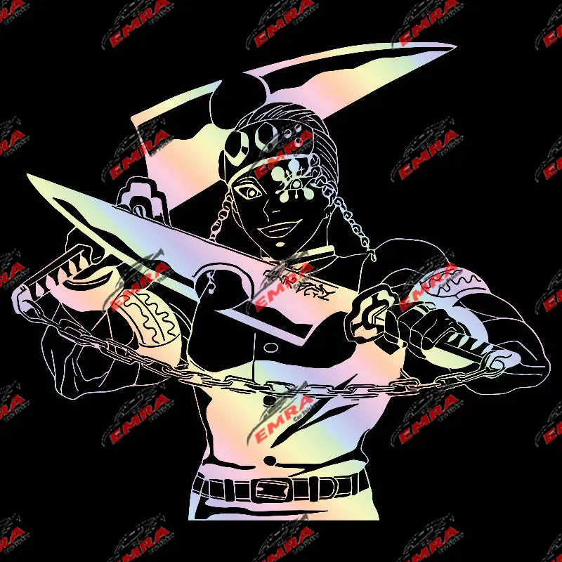 Japanese Anime Stickers For Car Sticker Decoration Door Hood Die Cutting Personality PVC Vinyl Decals  External Accessories (ONLINE ORDER ONLY)