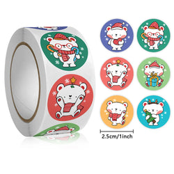 100-500pcs Animal Reward Stickers Adorable Round Kids Motivational Stickers Cartoon for Teacher Classroom Supplies (ONLINE ORDER ONLY)