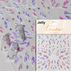White Black Wings Feather Angel Demon Devil Dreamy Hot Stamping English Letter Adhesive Nail Art Stickers Manicure Tool Decals (Online Order Only)