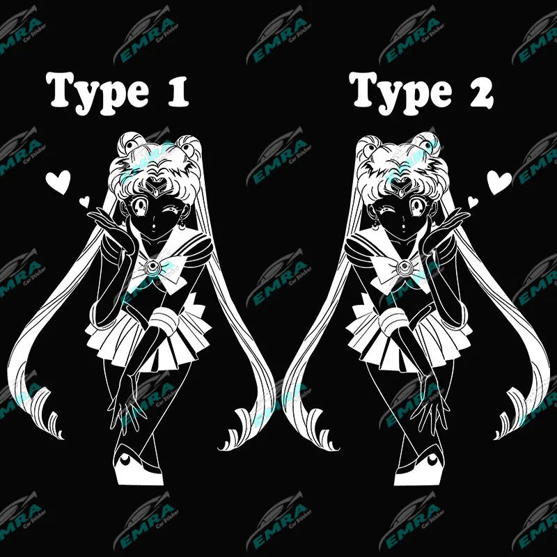 Anime Sticker For Car Sticker Maiden Whole Body Decoration External Accessories Waterproof  PVC Vinyl Decals (ONLINE ORDER ONLY)