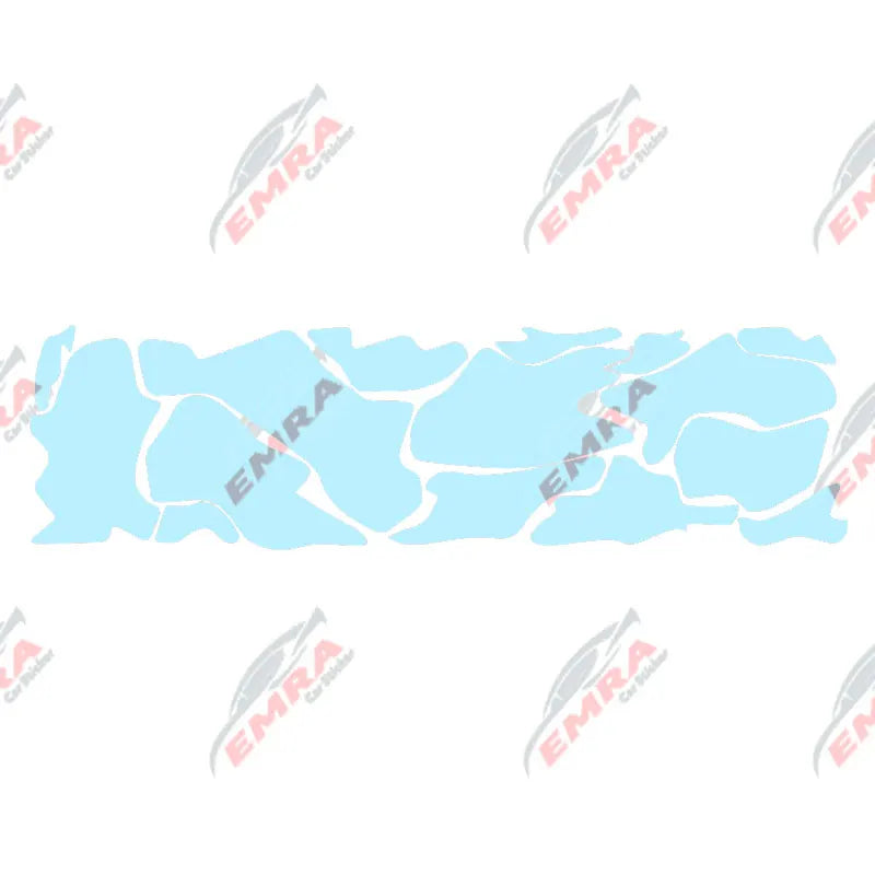 Universal Car Sticker For External Accessories Camouflage Stickers Decoration Side Kit  Adjust Molding Waterproof Vinyl Decals (ONLINE ORDER ONLY)