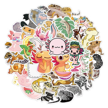 50pcs Cute Animal Stickers for Laptop, Phone, Car, DIY Decoration (ONLINE ORDER ONLY)