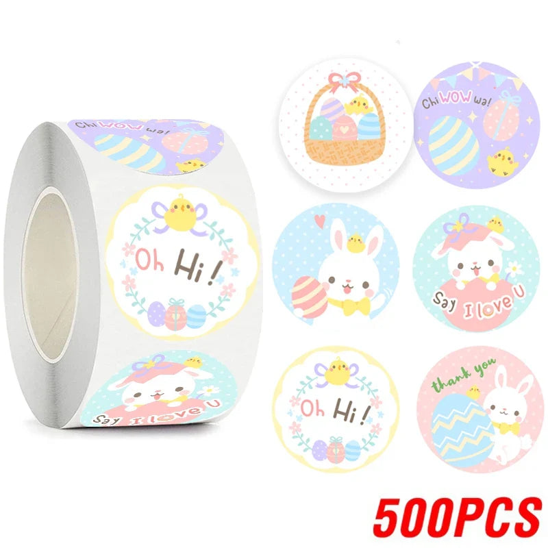 100-500pcs Lovely Animal Stickers Sealing Labels Reward Sticker For School Teacher Kids Stationery Sticker Gift Decor (ONLINE ORDER ONLY)