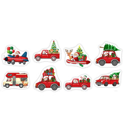 100-500pcs New Christmas Stickers Children Stickers Cute Cartoon Packaging Stickers Photocard Decor Lables for Kid Stationery (ONLINE ORDER ONLY)