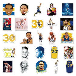 Stephen Curry Basketball Stickers for Suitcase, Water Cup, Phone, Notebook, Scooter, Refrigerator (ONLINE ORDER ONLY)