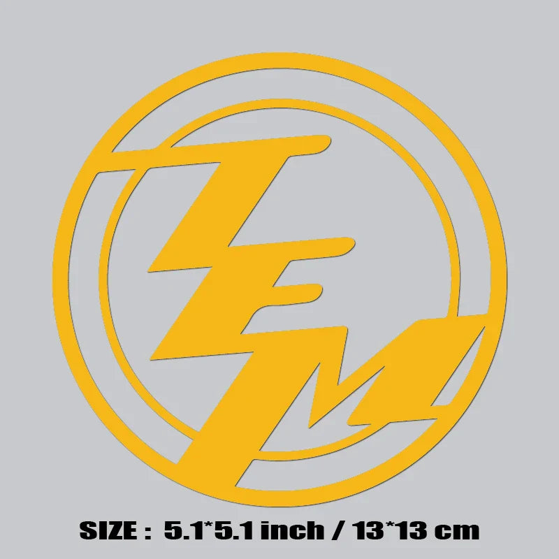 "TEM" EVENT MODEL LOGO DECAL,MAKE YOUR CAR BECOME 1:1 EVENT MODEL TOY!Creative&funny decal with high quality sticker for cars！ (ONLINE ORDER ONLY)