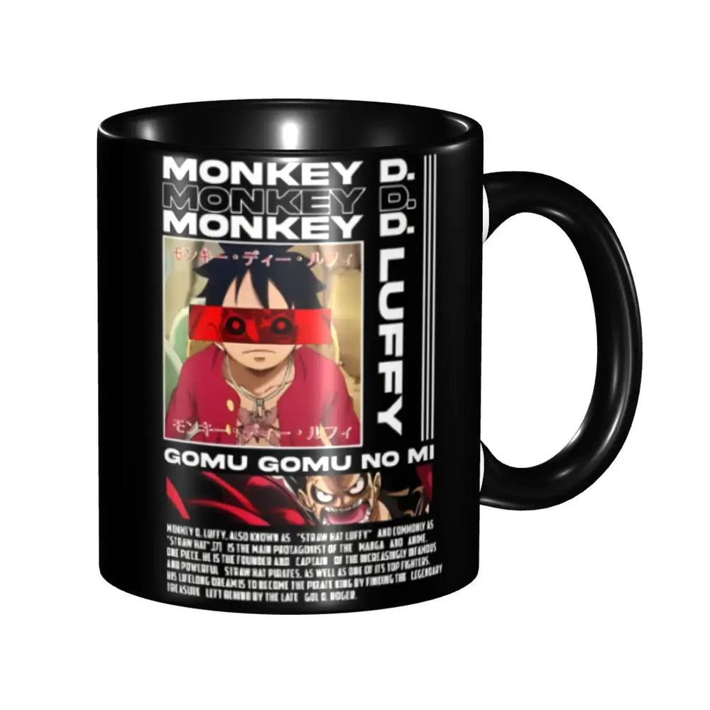 Monkey D Luffy Quotes One Piece Mug: Funny Kids Gift (ONLINE ORDER ONLY)