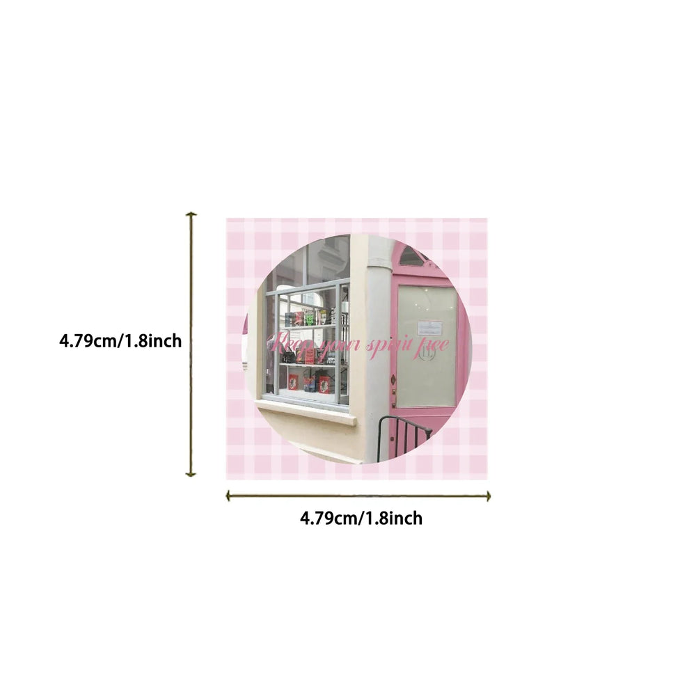 30Pcs Pink Ballet Style Stickers Kawaii Cartoon Waterproof PVC Stickers Scrapbooking Diy Journaling Cute Stationery Sticker (ONLINE ORDER ONLY)