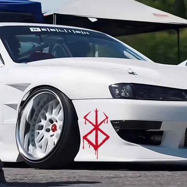 Guts's Brand decal,Berserk decal ,creative&cool stickers for Anime fans&lover,high quality for car trucks motorcycles &laptops! (ONLINE ORDER ONLY)