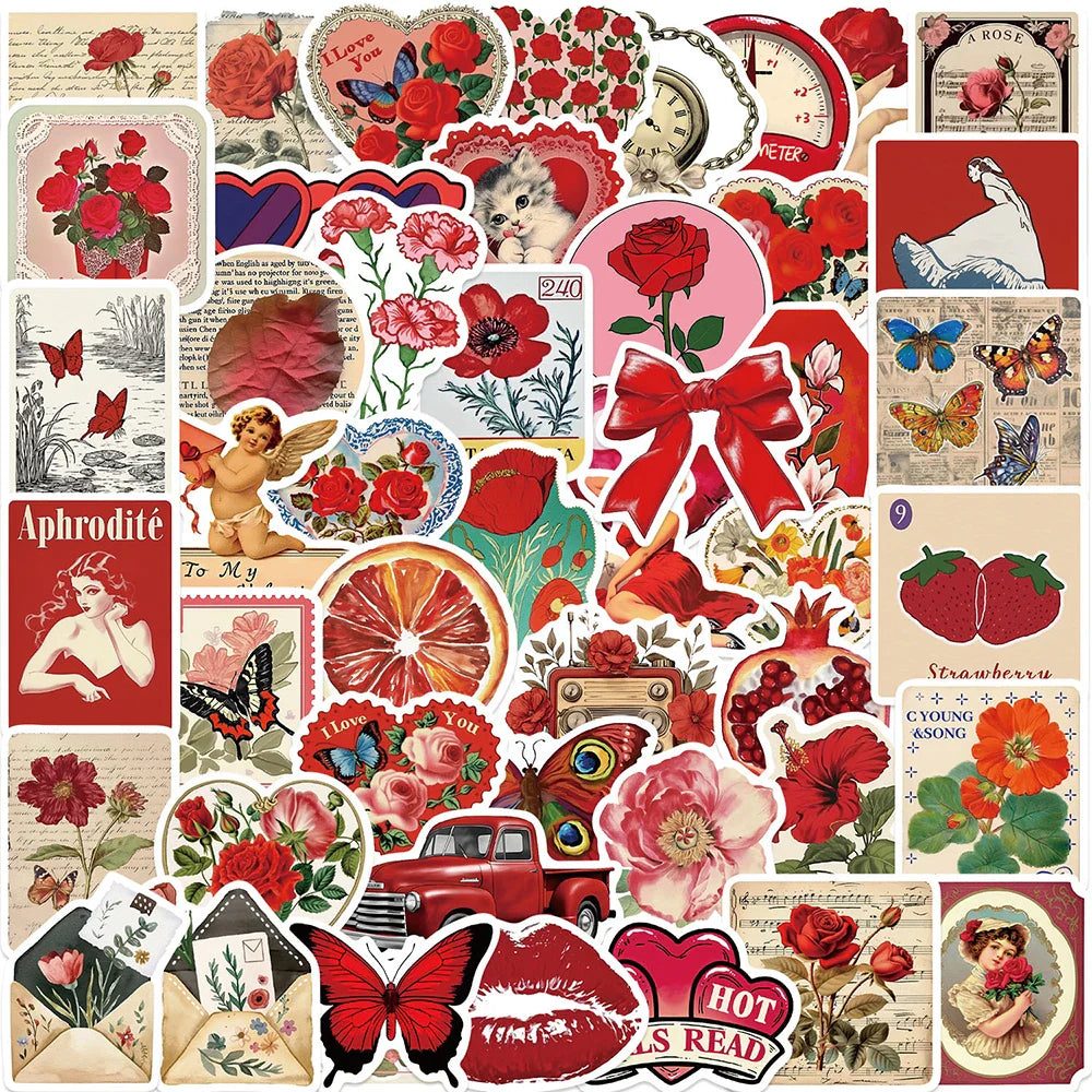 Mediterranean Tomato Stickers 10/30/50pcs Cartoon Decals for DIY Notebook, Skateboard, Bike, Phone, Kids Toys, Graffiti (ONLINE ORDER ONLY)