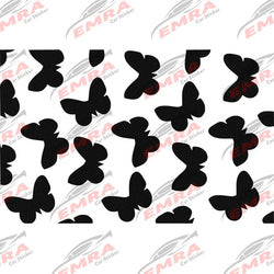 Butterfly Car Sticker for Triangular Window Outdoor Decoration Universal All Vehicles Accessories PVC Waterproof Vinyl Decals (ONLINE ORDER ONLY)
