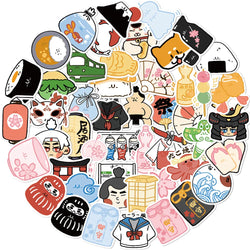 Cartoon Stickers for Suitcase, Skateboard, Laptop, Luggage, Phone (ONLINE ORDER ONLY)