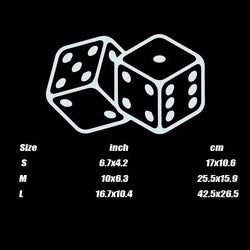 DICE Stickers，cute & funny stickers for you cars truck motorcycles & laptops! (ONLINE ORDER ONLY)