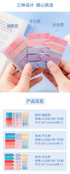 PET Transparent Index Sticky Note Sticker Student Label Sticky Note Sticker Notepad Bookmark School supplies Kawaii stationery (ONLINE ORDER ONLY)