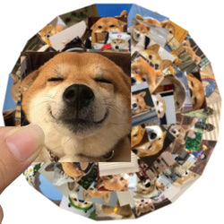 55pcs Cute Animal Cirgi Dog Stickers For Laptop Water Bottle Phone Vinyl Waterproof Graffiti Bicycle Car Decals Kids Toy (ONLINE ORDER ONLY)