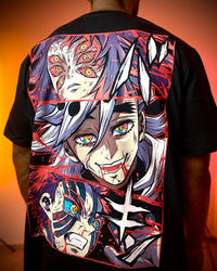 Demon Slayer Graphic T Shirts Oversized Hip Hop Streetwear (ONLINE ORDER ONLY)