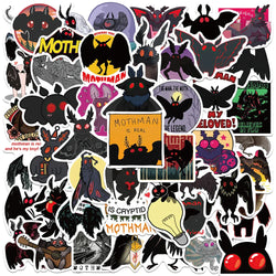 Mothman Movie Stickers 50PCS for Kids Car Laptop Bottle Motorcycle Decals (ONLINE ORDER ONLY)