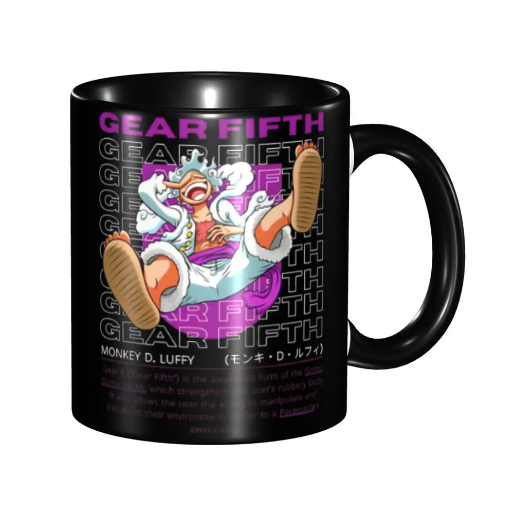 Monkey D. Luffy Gear Fifth Mug: Cute Anime Cup for Kids (ONLINE ORDER ONLY)