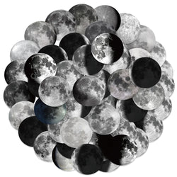 Mystery Moon Surface Cartoon Stickers for Phone Laptop Luggage Skateboard 10/30/50PCS (Online Order Only)