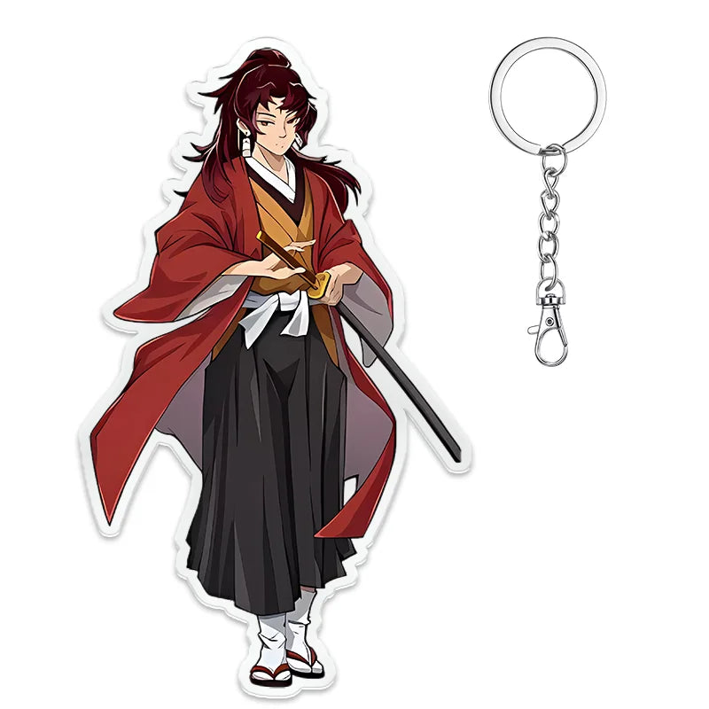 Demon Slayer Keychain: Tanjiro 6cm Acrylic Bag Pendant (ONLINE ORDER ONLY)