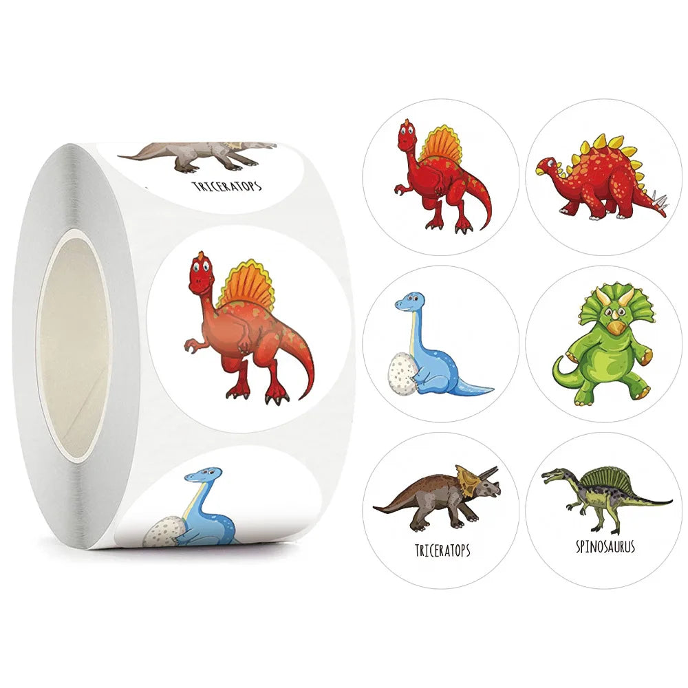 100-500PCS Car Children's Toy Gift Reward Sticker Office Stationery Decoration Label Birthday Party Gift Sealing Sticker (Online Order Only)