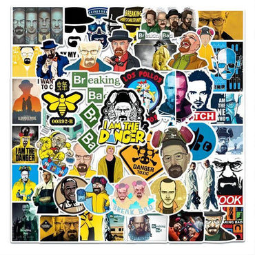 10/30/50pcs Breaking Bad TV Show Sticker Packs (Online Order Only)
