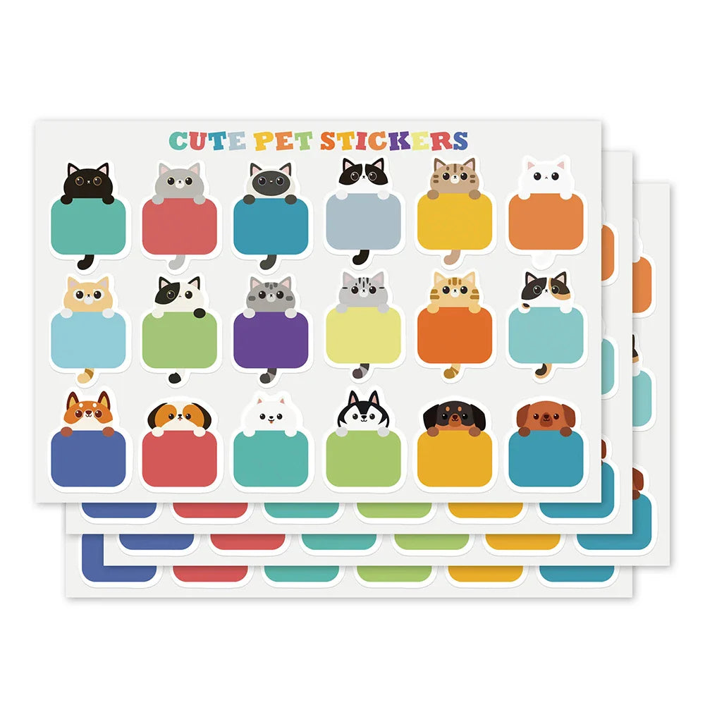 90pcs Name Tag Stickers Waterproof Personalized Labels Sticker Children School Stationery Writable DIY Scrapbook Sticker (Online Order Only)