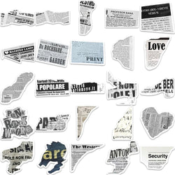 10/30/52PCS Vintage Fragment Graffiti Stickers Retro Decals DIY Phone Stationary Notebook Suitcase Guitar Bike Kids Sticker Toys (ONLINE ORDER ONLY)