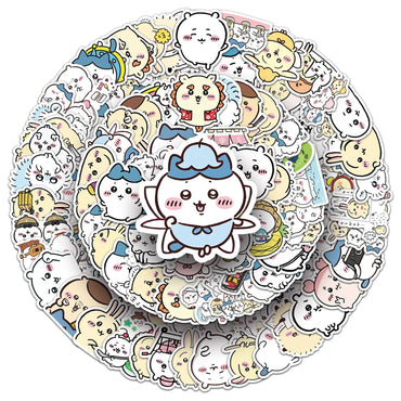 10/30/50/101PCS Chiikawa Stickers Cute Cartoon Sticker DIY Luggage Laptop Phone Guitar Car Bike Skateboard Toy Graffiti Decals (ONLINE ORDER ONLY)