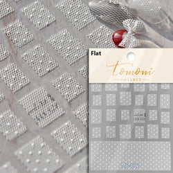 French Style Colorful Square Grid Rhombus Stripe Bowknot Line 3D Self Adhesive Nail Art Stickers Shiny Rhinestone Manicure Decal (Online Order Only)