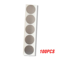50-300pcs Silver And Gold Scratch Off Stickers Round Labels Sticker DIY Handmade For Game Scratch Sticker Labels Stationery (ONLINE ORDER ONLY)