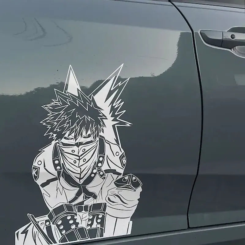 Japanese Anime Stickers For Car Sticker Decoration Door Hood External Accessories Superignition Large Pattern PVC Vinyl Decals (ONLINE ORDER ONLY)