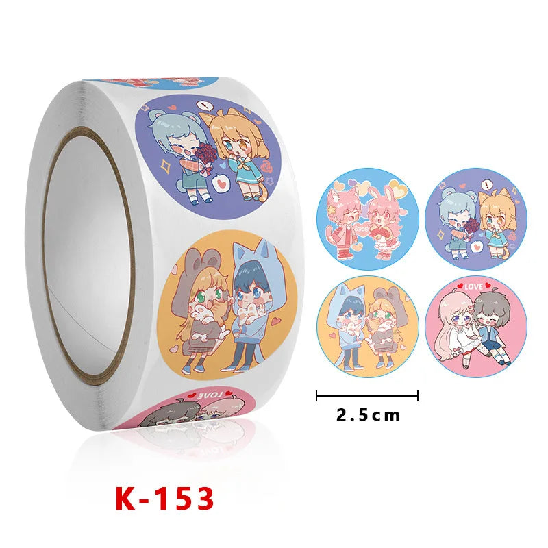 100-500PCS Thank You Stickers for Business Packaging Merci New Home Made Sticker Rolling Packag Stickers Photocard Decor Labels (Online Order Only)