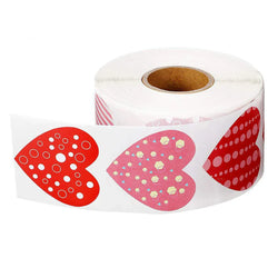 100-500pcs 1Inch DIY Hand Made With Love Label Wedding Stickers Adhesive Sticker Kraft Round Labels Wholesale price (Online Order Only)