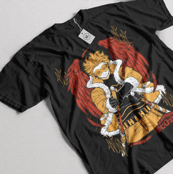 Wing Hero Hawks T-Shirt: Keigo Takami Anime Manga Top (ONLINE ORDER ONLY)