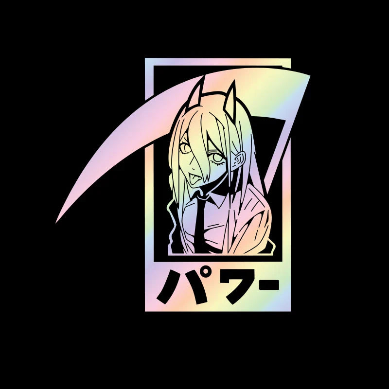 Japanese Anime For Car Sticker Notebook Sticker Decoration External Parts Window Bumper Sickle Girl Die Cutting Vinyl  Decals (ONLINE ORDER ONLY)