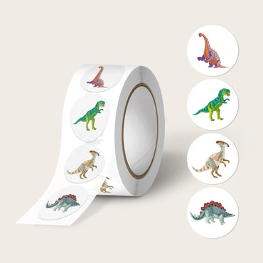 100-500pcs Cartoon Animal Reward Sticker Label Thank You Cute Game Sticker DIY Gift Sealing Label Decoration Supple (ONLINE ORDER ONLY)