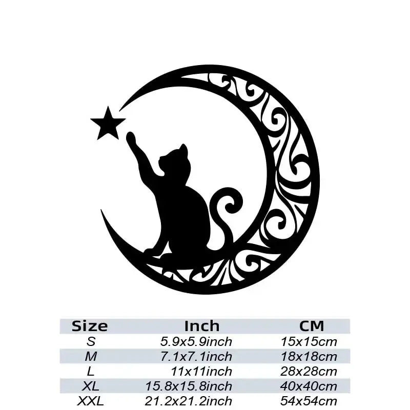Cute Cat Stargazing Stickers，White and Black，For Cars, Trucks, Walls, Motorcycles (ONLINE ORDER ONLY)
