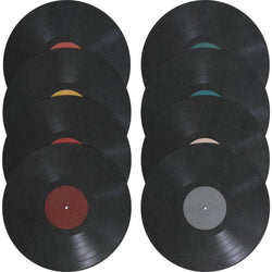 8Pcs Vinyl Record Wall Stickers Decors Vinyl Record Decals Music Artistic Vinyl Record Wall Ornaments Restaurant Bar Home Decors (ONLINE ORDER ONLY)