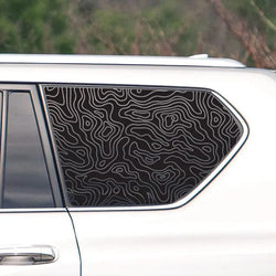 Universal Topography Quarter Window Car Sticker Suitable For Most Decoration Accessories Die Cutting Vinyl Decals (ONLINE ORDER ONLY)